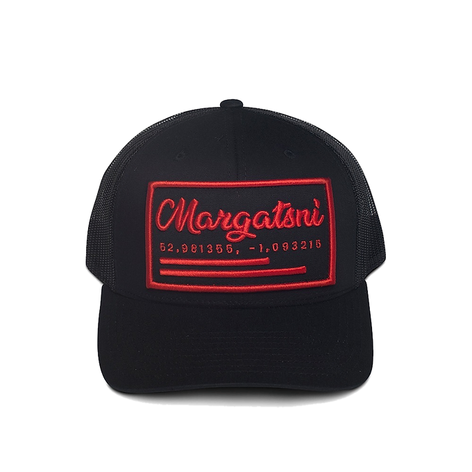 Margatsni Red On Black