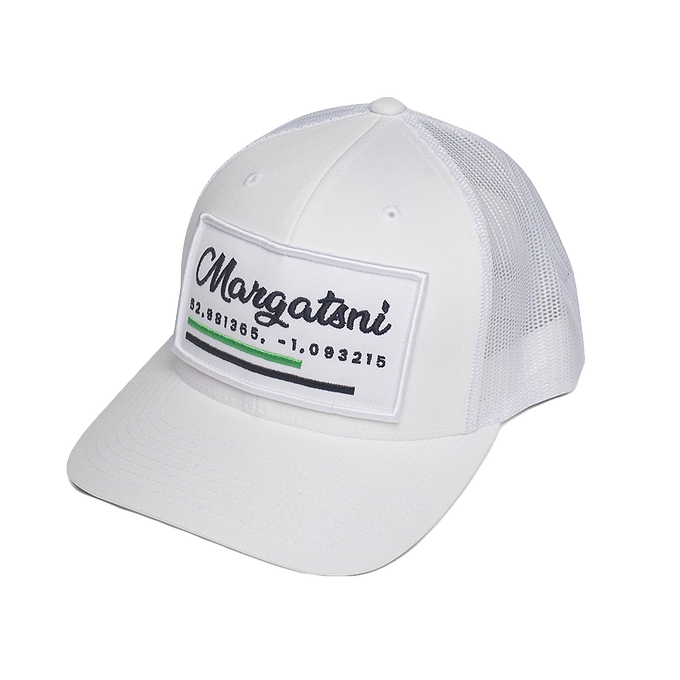 Margatsni White With Green