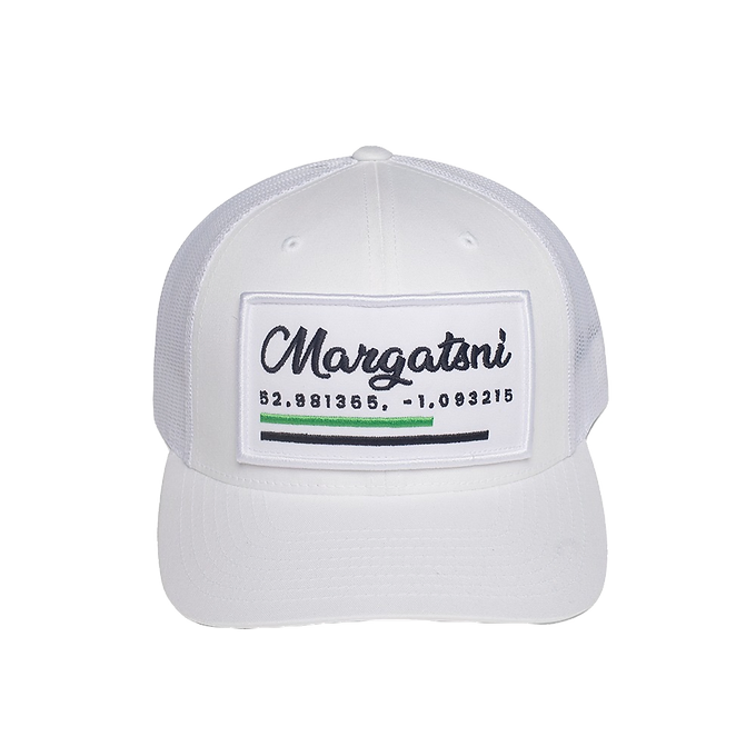 Margatsni White With Green
