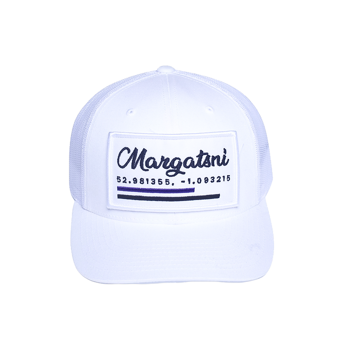 Margatsni White With Purple