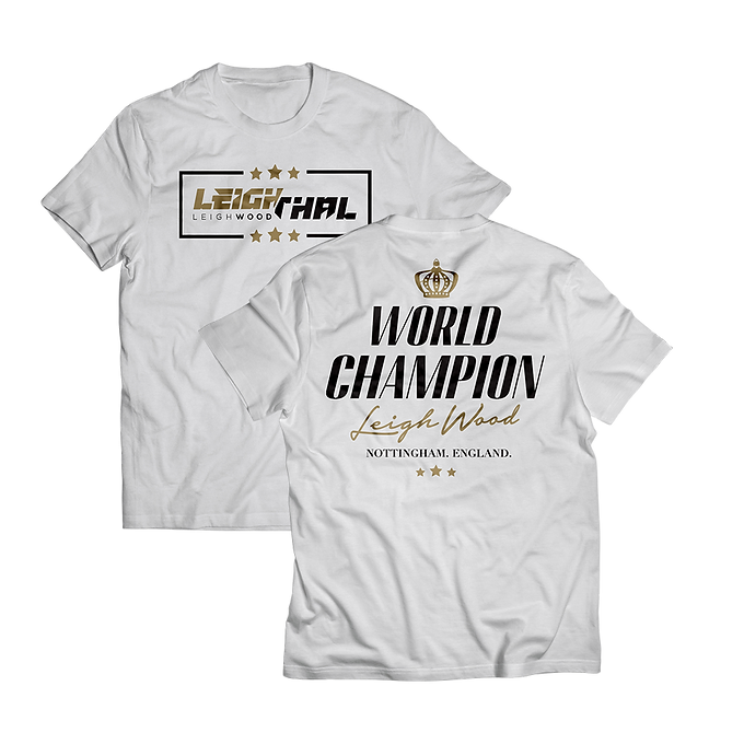 White Leigh Wood Tee