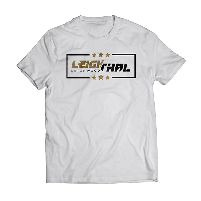 White Leigh Wood Tee