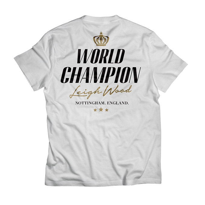 White Leigh Wood Tee