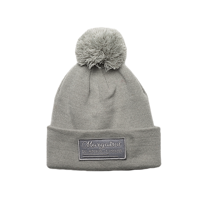 Grey Pom Pom