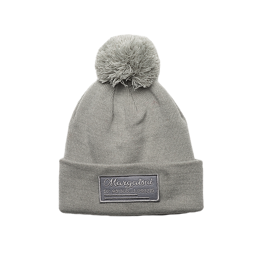Grey Pom Pom