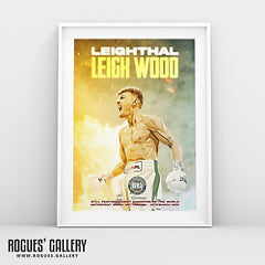 Leighthal Leigh Wood (Signed) Poster