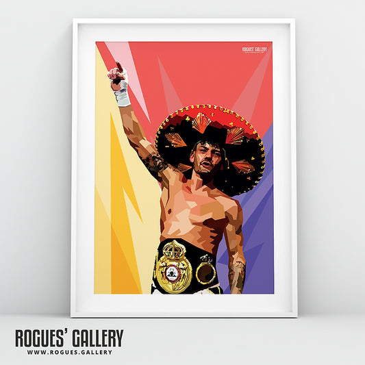 Leigh v Lara 2 (Signed) poster