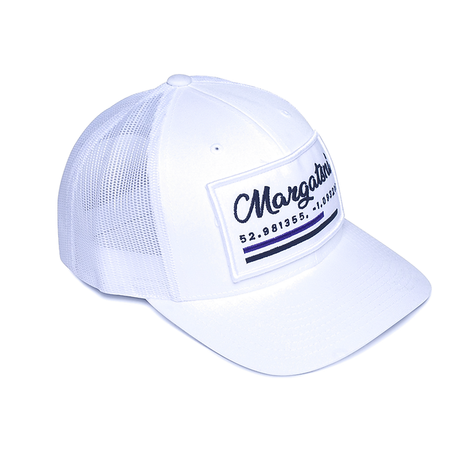 Margatsni White With Purple