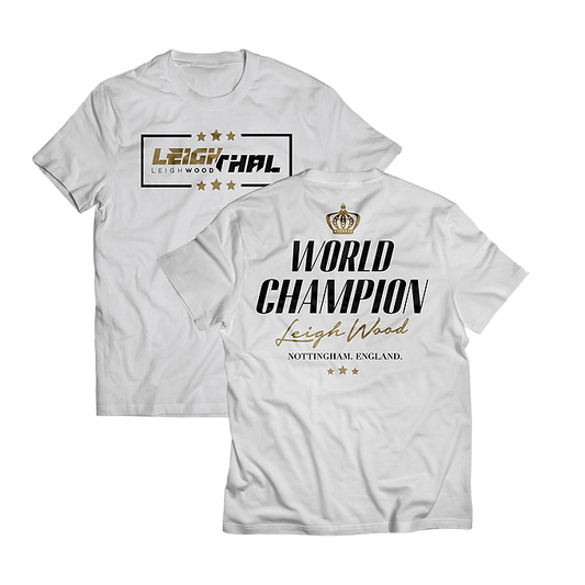 White Leigh Wood Tee